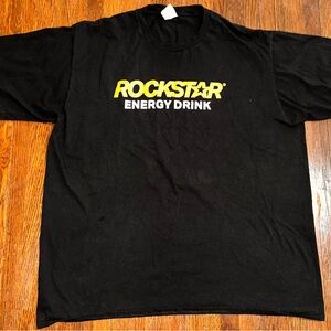 XL Rockstar Energy Black Graphic Shirt